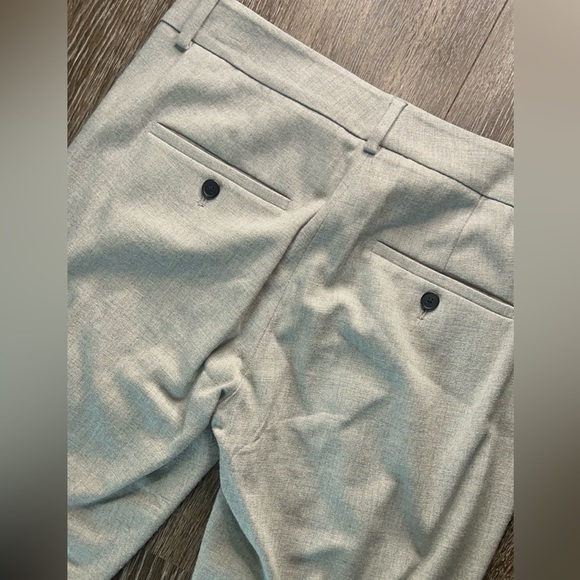 Vince -  Wool Stretch "Belted Jogger" Trouser Pants w/ Pockets - Picture 7 of 8